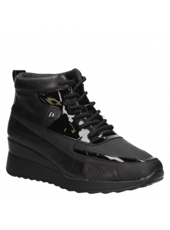 Zapatilla Mujer F180 Pollini negro
