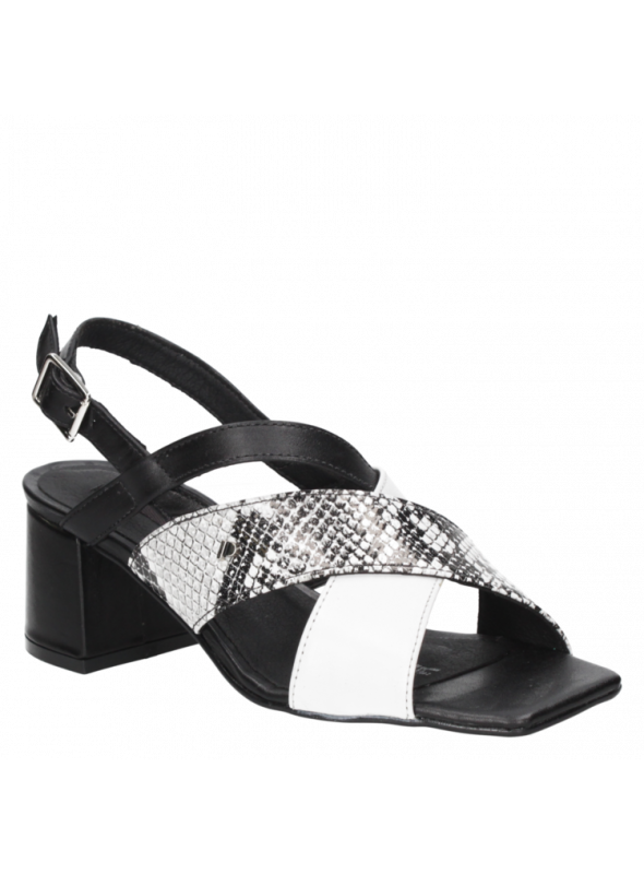 Sandalia Mujer G272 POLLINI blanco