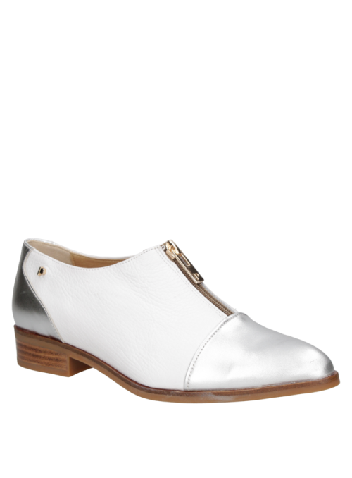 Zapato Mujer G252 POLLINI blanco