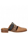 Sandalia Mujer G250 Pollini cafe