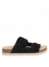 Sandalia Mujer G241 Pollini negro
