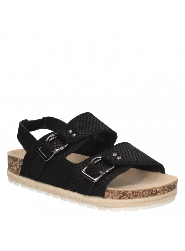 Sandalia Mujer G240 Pollini gris