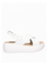 Sandalia Mujer G301 Pollini blanco