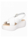 Sandalia Mujer G301 Pollini blanco