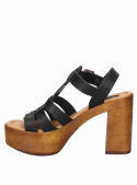 Sandalia Mujer G310 POLLINI negro