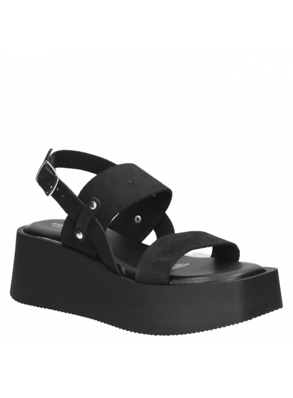 Sandalia Mujer G322 POLLINI negro