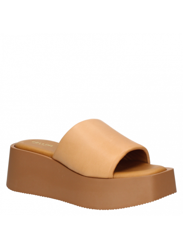 Sandalia Mujer G323 POLLINI camel