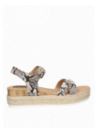Sandalia Mujer G218 POLLINI piton