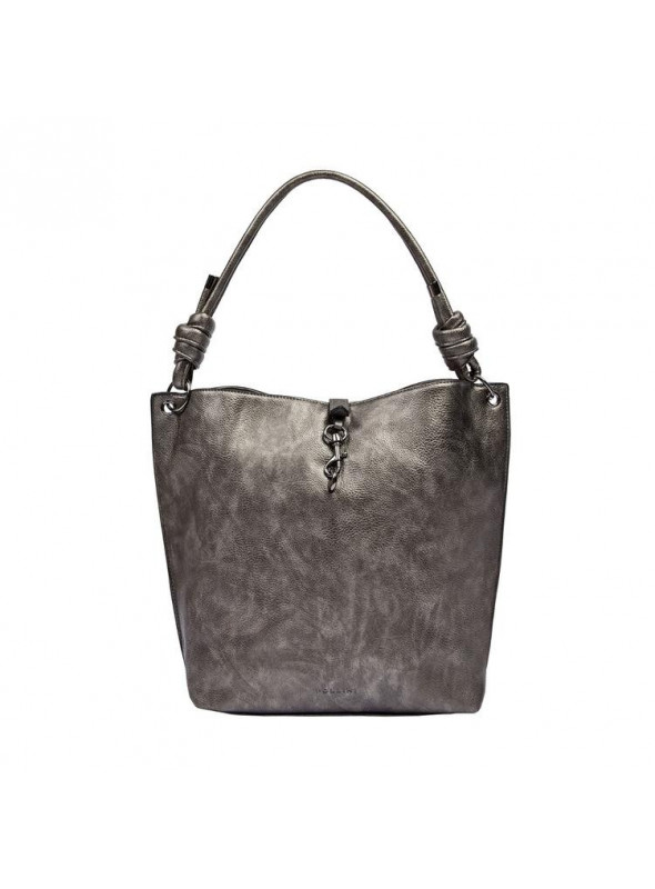 Tote Mujer G819 POLLINI plata