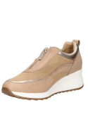 Zapatilla Mujer D213 POLLINI beige