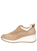 Zapatilla Mujer D213 POLLINI beige