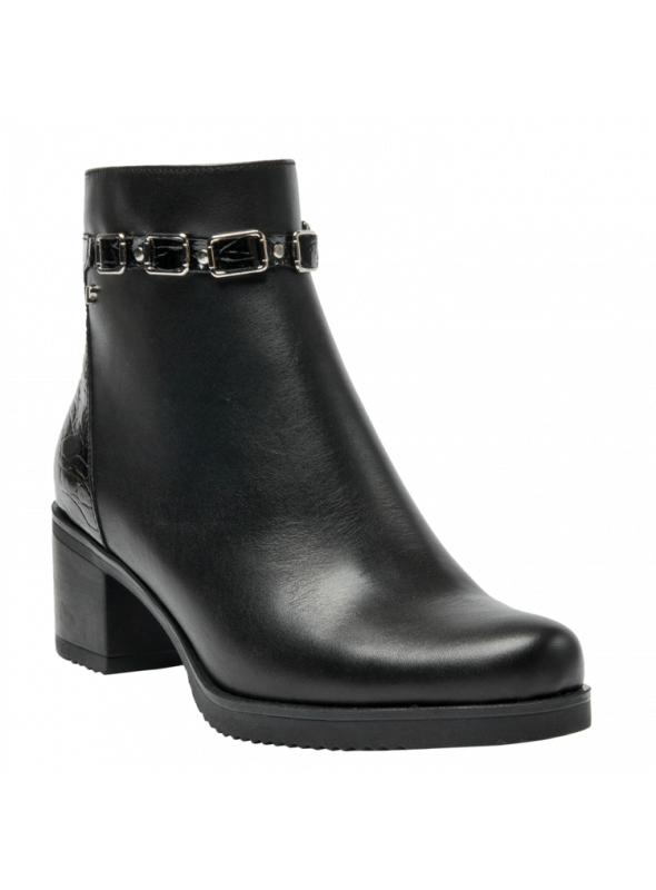 Botin Mujer H218 POLLINI negro