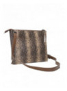 BANDOLERA MUJER G834 POLLINI cafe