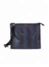 BANDOLERA MUJER G834 POLLINI azul