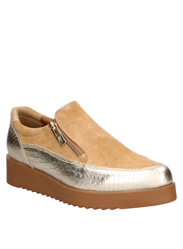 Zapato Mujer H213 POLLINI camel