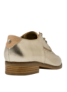 Zapato de mujer Pollini I215 en cuero oro, estilo casual con caña de 5.4 cm.