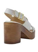 Sandalia Mujer I170 POLLINI blanco