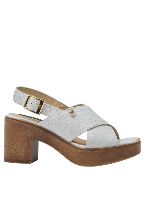 Sandalia Mujer I170 POLLINI blanco