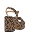 Sandalia Mujer I287 POLLINI animal print