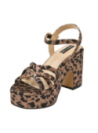 Sandalia Mujer I287 POLLINI animal print