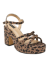 Sandalia Mujer I287 POLLINI animal print