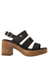 Sandalia Mujer G285 POLLINI negro