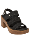 Sandalia Mujer G285 POLLINI negro