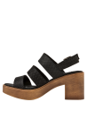 Sandalia Mujer G285 POLLINI negro