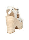 Sandalia Mujer I196 POLLINI blanco
