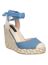 Alpargata Mujer I573 POLLINI azul