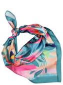 Pañuelos mujer (pequeño) J898 Pollini Turquesa