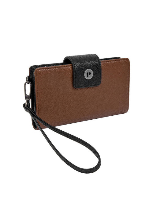 Billetera mujer J868 Pollini Café