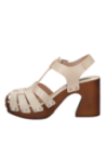 Sandalia mujer K294 Pollini Beige