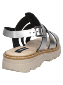 Sandalia mujer K296 Pollini Plata