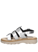 Sandalia mujer K296 Pollini Plata