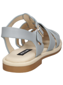 Sandalia Pollini K278 celeste, cuero, casual, perfecta para días cálidos.