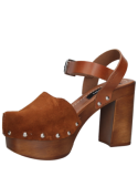 Sandalia mujer K289 Pollini Café