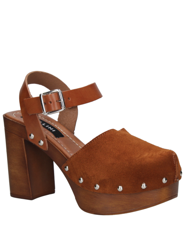 Sandalia mujer K289 Pollini Café