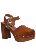 Sandalia mujer K289 Pollini Café