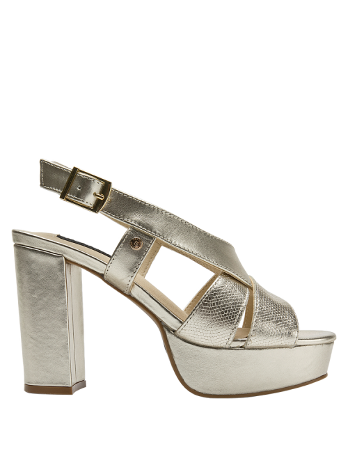 Sandalia Mujer K209 POLLINI ORO