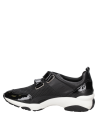 estilizada zapatilla negra casual Pollini C101 para mujer, combina con diversos estilos