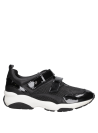 elegante zapatilla negra casual femenina Pollini C101, ideal para un look diario