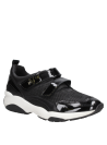 zapatilla negra casual de mujer Pollini C101, perfecta para outfits modernos y juveniles