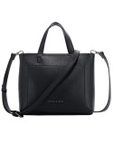 Bolso negro casual para ocasiones profesionales o eventos nocturnos.
