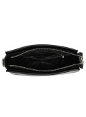 Bandolera negra de mujer en PU con diseño elegante y moderno.