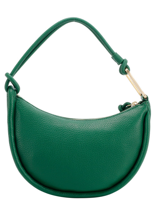 Tote bag verde sofisticado, combina bien con jeans y vestidos, destaca por su diseño moderno y chic.