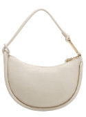 Tote bag blanco elegante, combina con jeans o vestidos veraniegos, versátil y chic.