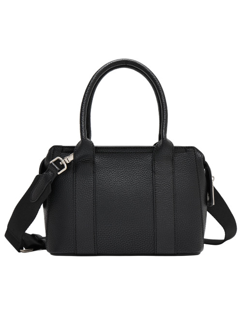 Bandolera negra ideal para un look desenfadado y funcional.