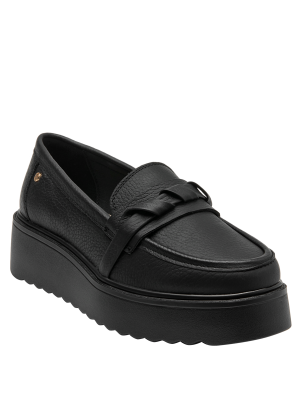 Mocasín Chunky Cuero Mujer