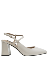 Punta puntiaguda y material suave de charol beige, zapato formal para mujer que combina con múltiples estilos.
